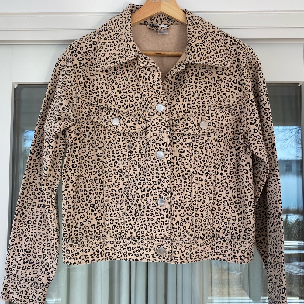 🍀 NWOT Leopard Print Women's Jacket